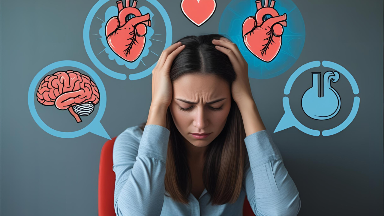 كيف يؤثر القلق المزمن على صحة الجسم؟